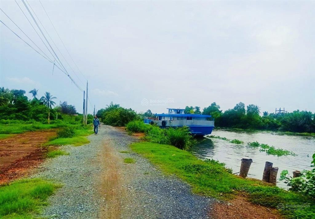 Bán đất full thổ cư 424m² view sông đường nguyễn văn ngộ, nhị thành, thủ thừa, long an