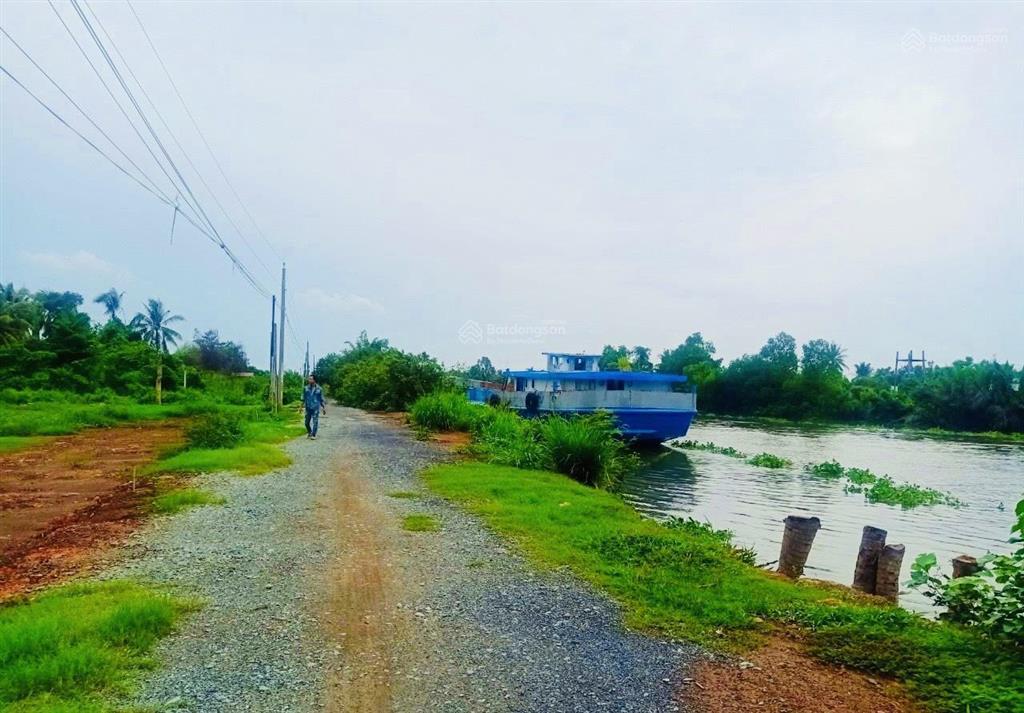 Bán đất full thổ cư 823m² view sông đường nguyễn văn ngộ, nhị thành, thủ thừa, long an