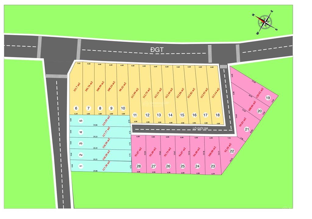 Bán đất tại bàu cạn, 1,3 tỷ, 110m2, pháp lý đầy đủ, mặt tiền 4.5m