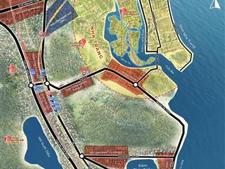 Lô biệt thự 160m2 full thổ đường nhựa 13m ngay ql1a, kcn suối dầu. đối diện dự án vin cam lâm.