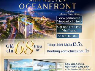 Căn hộ biển anh nguyễn horizon nha trang  vị trí vàng đường trần phú đối diện kdl vinpearl