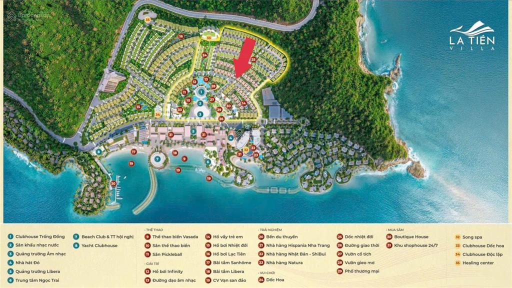 Căn góc hoa hậu hiếm có còn sót lại  la tiên villa nha trang. giá & cs ưu đãi trực tiếp
