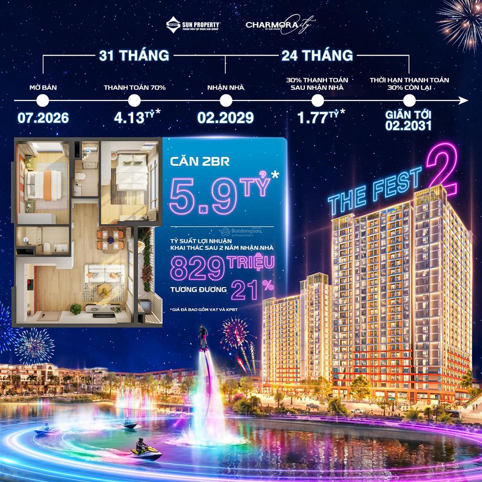 Hiếm có căn studio giá chỉ 1,6tỷ trực tiếp cđt, đối diện hồ pháo hoa và công viên trung tâm