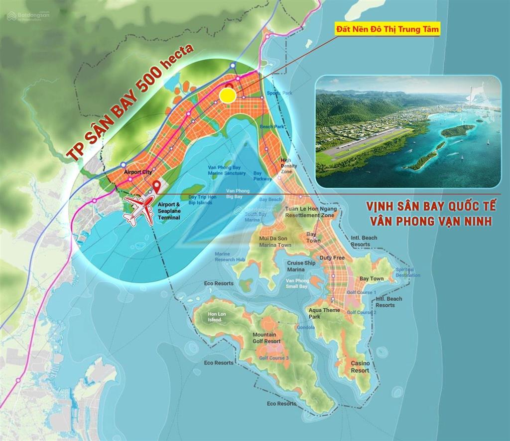 Chủ cần bán lô 2 mặt tiền tđc vạn long, khu kinh tế vân phong. sổ đỏ đất ở giá nhanh 750tr