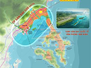 Chủ cần bán lô 2 mặt tiền tđc vạn long, khu kinh tế vân phong. sổ đỏ đất ở giá nhanh 750tr