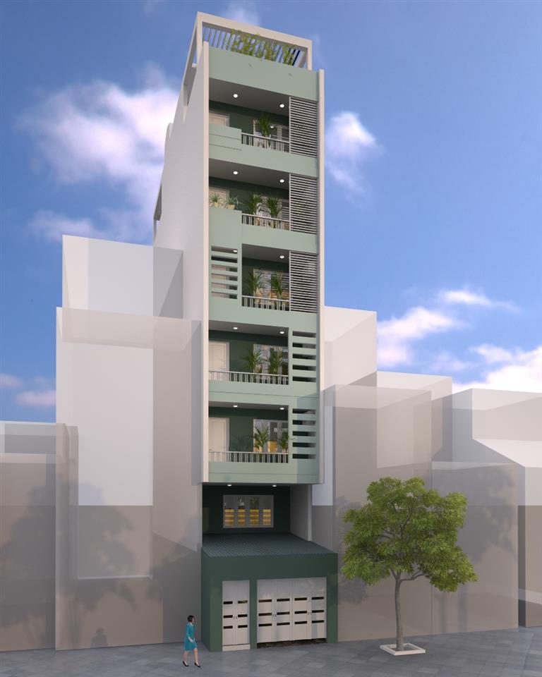Cho thuê phòng ở 25m2 cao cấp và hiện đại mặt tiền đường hồng hà, khu sân bay