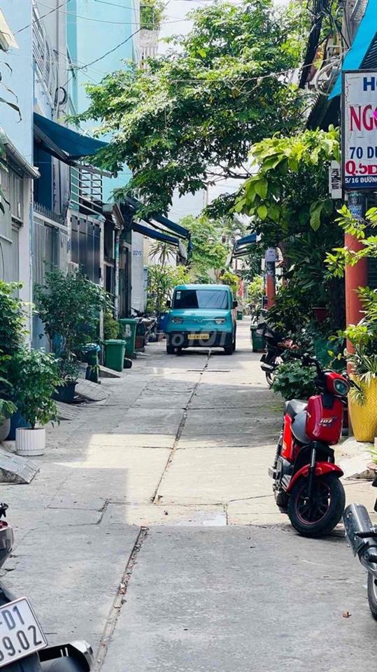 NHÀ HẺM XE HƠI, THÔNG THOÁNG, GIÁ RẺ