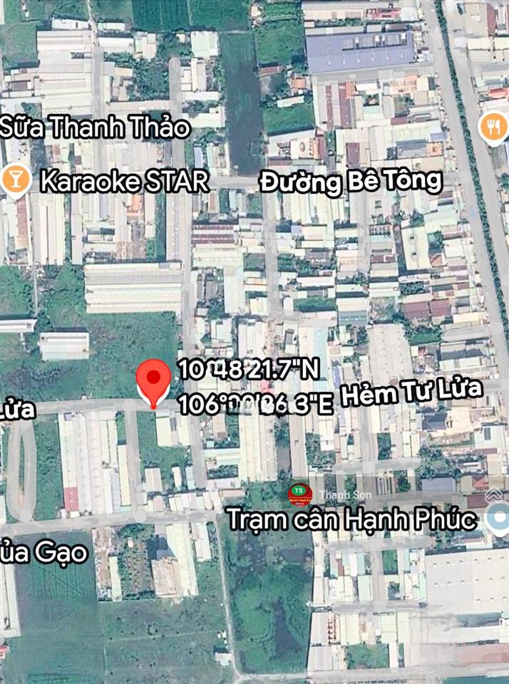 Bán đất thổ cư 1500m2 đường tư lửa ngay kcn hải sơn
