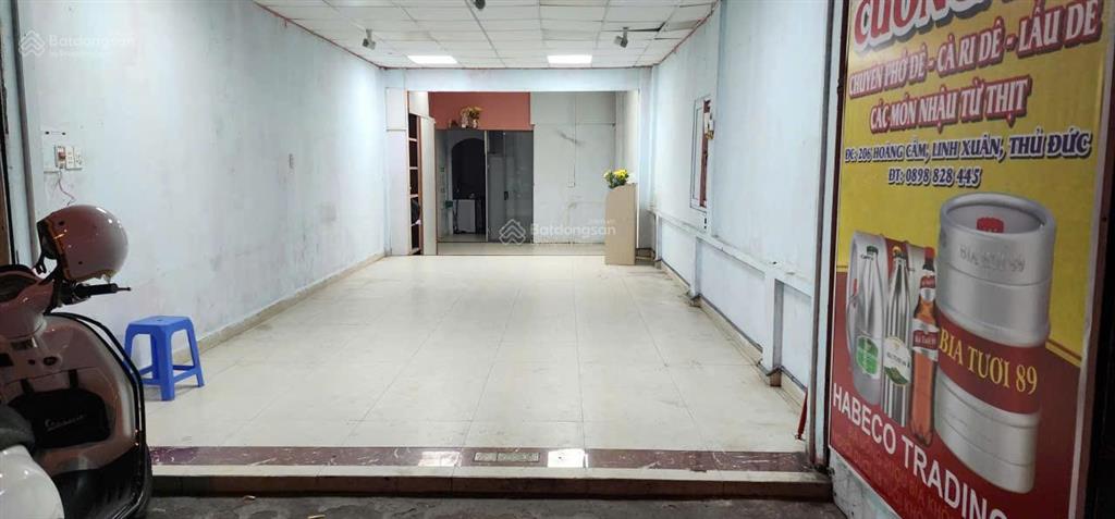 Cho thuê nhà mặt bằng kinh doanh 72 m2 đường hoàng cầm,thủ đức, tp. hcm