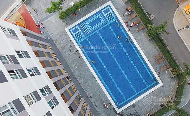 Căn hộ sky 9 liên phường, 63m2 2pn 2wc ban công, nội thất cơ bản, sơn mới, 7 triệu, hồ bơi gym yoga