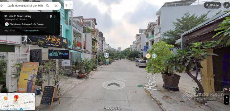 Nhà hẻm đường quốc hương khu thảo điền 1 trệt 3 lầu 4x22m 4 phòng tel 0906 856 *** sang