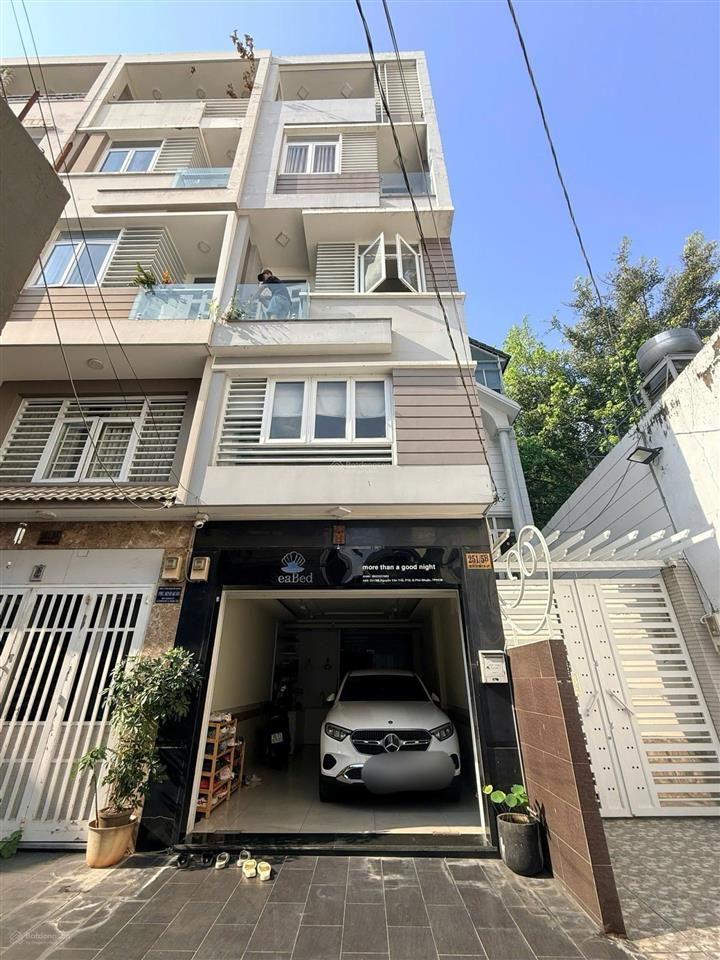 Nhà full nội thất mới 1 trệt 4 lầu 4x12m 4 phòng 5 wc hẻm nguyễn văn trỗi tel 0906 856 *** sang