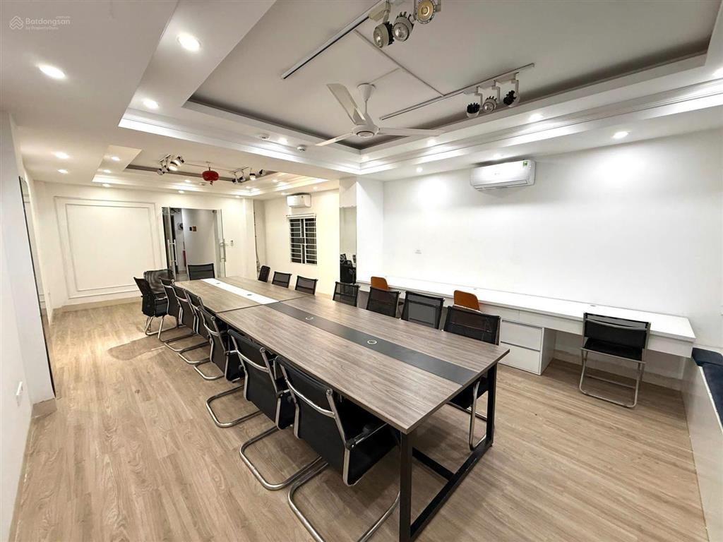 Cho thuê văn phòng mới đẹp khu cầu giấy, ô tô đậu cửa, ngõ to 2 ô tô tránh nhau
