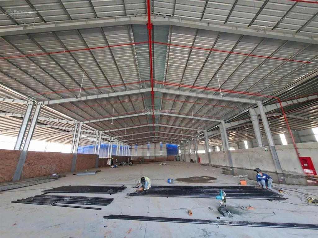 Cho thuê xưởng mới xây dt 1505m2 tại tam phước, anh