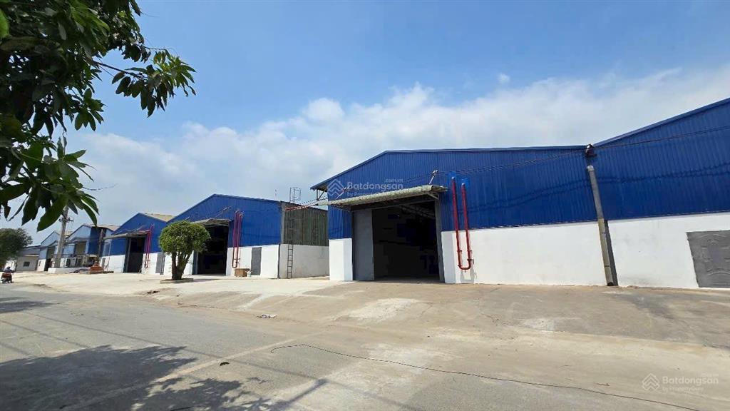 Cho thuê xưởng mới xây dt 1505m2 tại tam phước, anh
