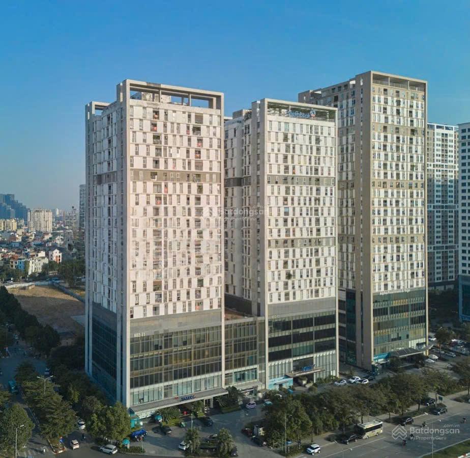 Cho thuê văn phòng 200m2 ngoại giao đoàn  miễn phí ngoài giờ  vuông vắn 2 mặt view
