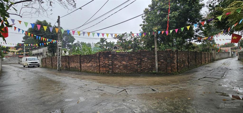 Lô góc 2 mặt tiền 400m2 tại phường hạnh xã xuân mai
