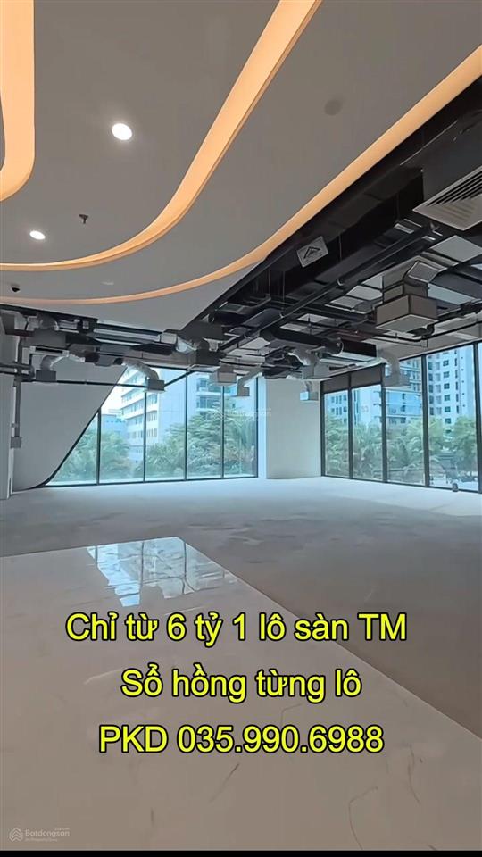 Chỉ 6 tỷ cơ hội đầu tư sàn ttm hạng a gần lõi mỹ đình, cầu giấy