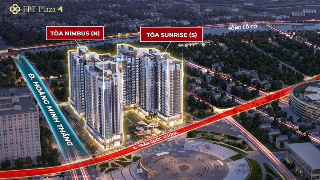 Cần bán nhanh căn 2pn fpt plaza4 tầng trung giá tốt