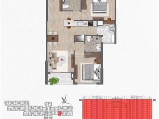 Căn 2pn hứơng nam f4 cần bán nhanh