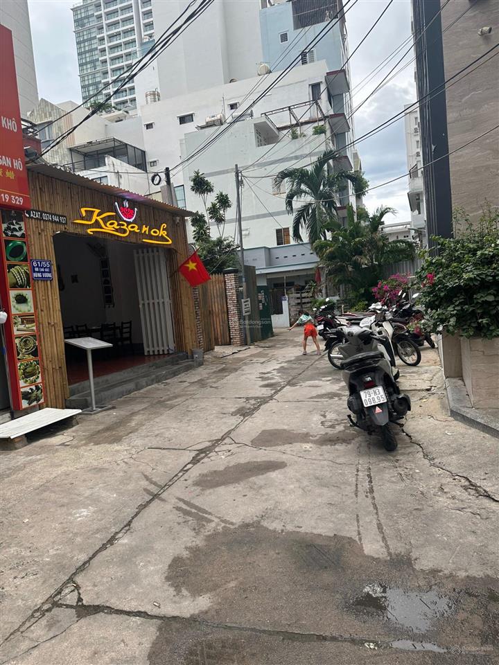 Bán đất hai mặt tiền hẻm hùng vương, nha trang  diện tích 240.4m2  khu trung tâm sầm uất nhất tp
