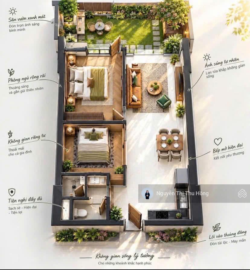 Căn 1pn chỉ với giá 1,866 tỷ căn hộ view biển  0906 565 ***