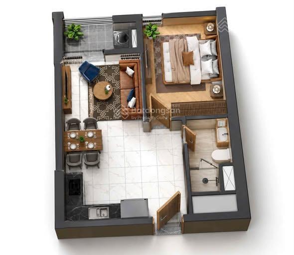 Cần bán căn 2pn 1wc ký trực tiếp chủ đầu tư giá chỉ từ 40 tr/m2 căn hộ view biển 0906 565 ***