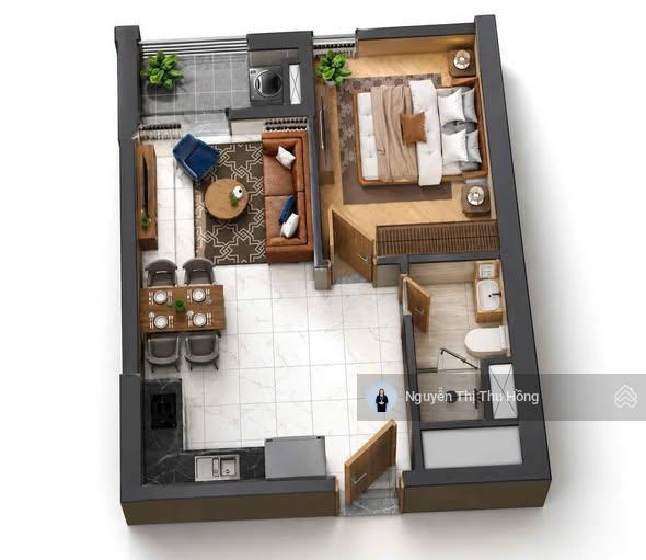 Căn 2pn 1wc dòng tiền 18 triệu/tháng căn hộ view biển mỹ khê