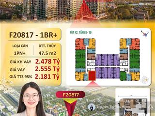 Căn 2pn 1wc dòng tiền 18 triệu/tháng căn hộ view biển mỹ khê