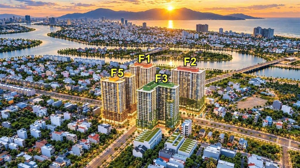 Tin được không.căn 2pn1wc giá chỉ 40 triệu/ m2 sun fours căn hộ trungtâm hòaxuân  0906 565 ***