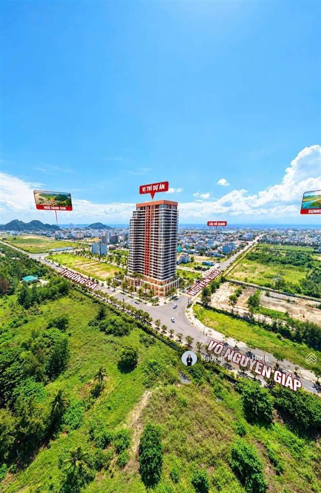 Giữ chỗ 50 triệu/vị trí  sun saphia residence  căn hộ trực diện biển mỹ khê  0906 565 ***