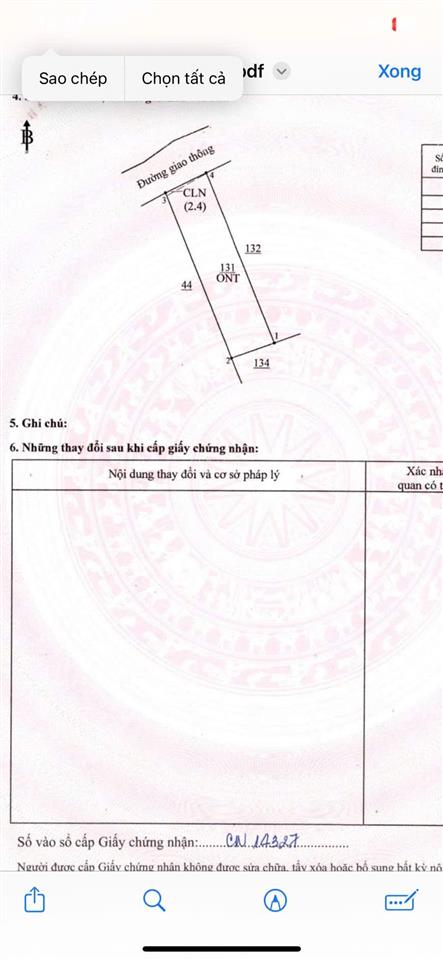 Cần bán lô đất đẹp phước thái  đồng nai