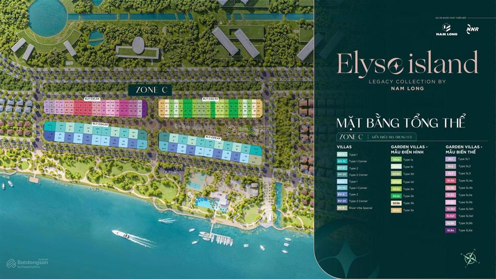 Bán biệt thự đảo đại phước  elyse island nam long  mua trực tiếp chủ đầu tư