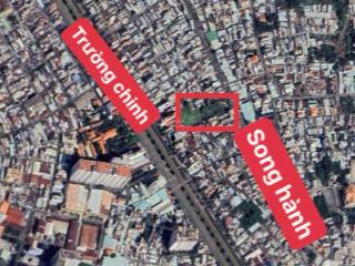 Lô đất siêu vip mặt tiền song hành trường chinh  cách metro tham lương 1km