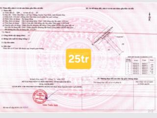 Bán gấp lô đất tân dân 2  vạn thắng  vạn ninh mặt đường nguyễn huệ