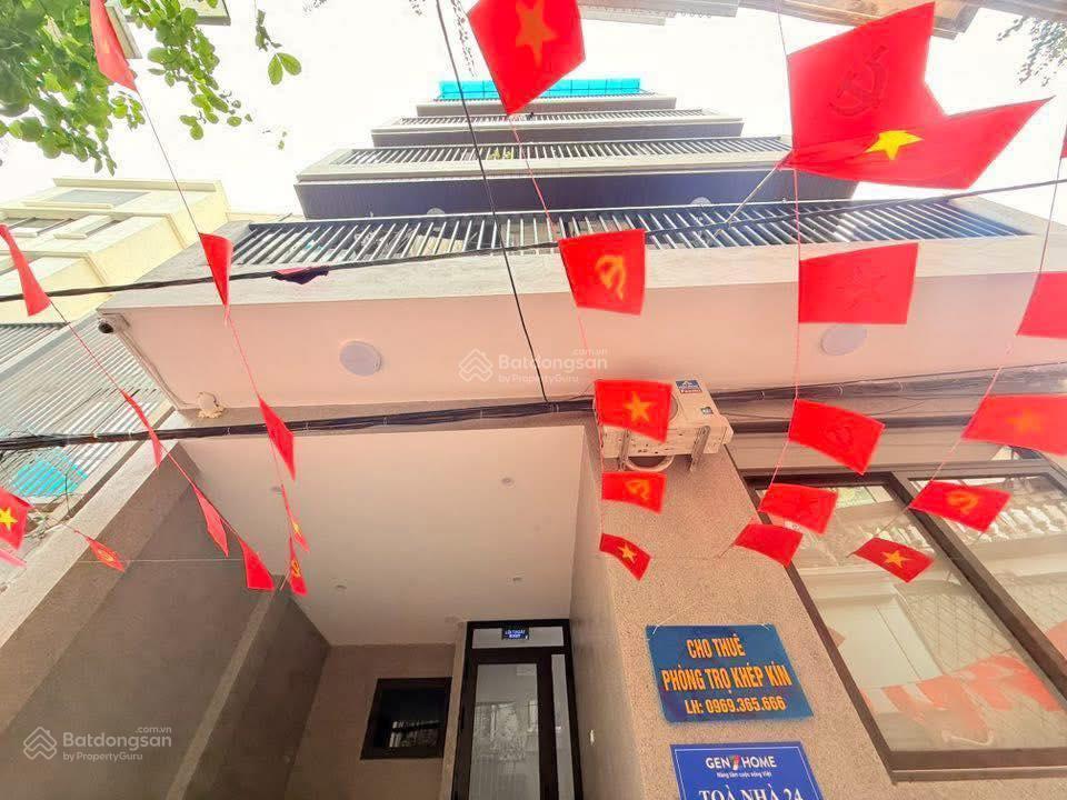 Bán tòa ccmn hoàng hoa thám dt 122m2 6 tầng thang máy  28 phòng cho thuê 150tr/tháng  giá 29 tỷ