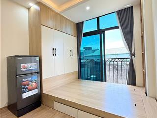 Khai trương tòa ccmn mới ngõ linh quang  1 ngủ tách bếp riêng  phòng rộng view hồ  giá chỉ 4tr6