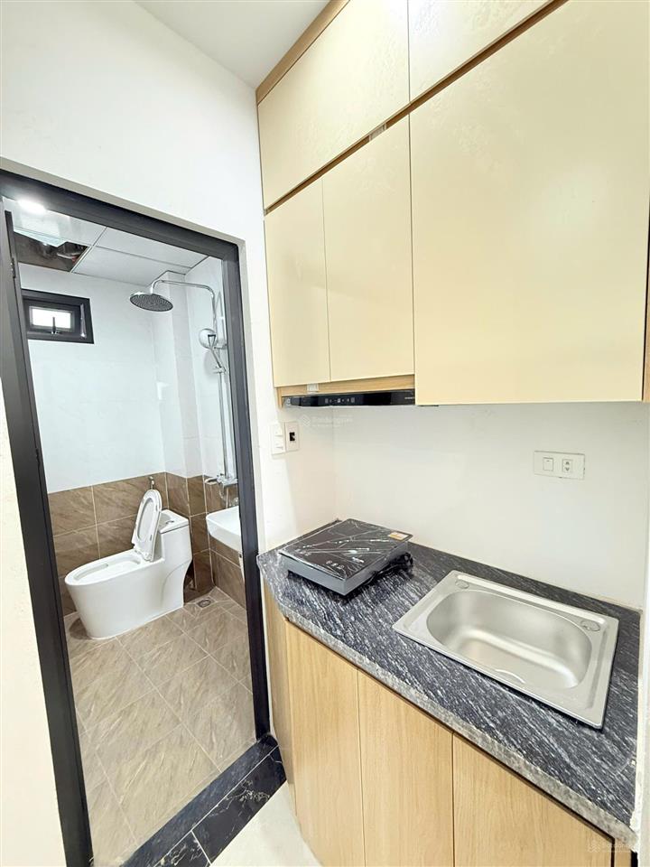Khai trương tòa ccmn mới ngõ linh quang  1 ngủ tách bếp riêng  phòng rộng view hồ  giá chỉ 4tr6