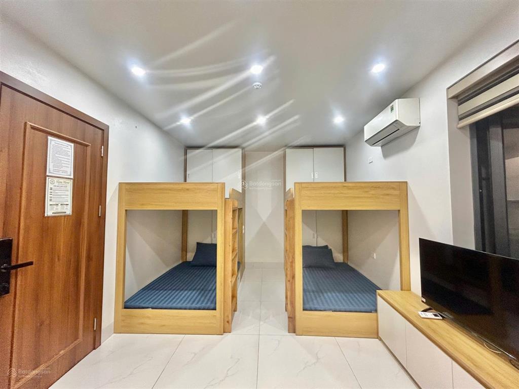 Cho thuê căn hộ ngõ 82 chùa láng, 2 giường tầng 4 ngủ riêng, đầy đủ đồ, ngõ ô tô gần ftu và dav