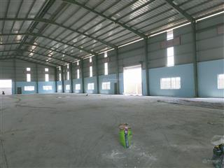 Cho thuê xưởng sản xuất kho chứa hàng dt 2800m2 kcn đức hòa long an