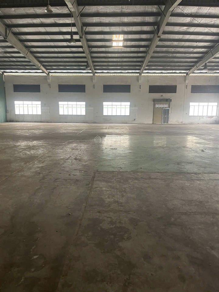 Cho thuê xưởng sản xuất dt 4000m2 đức hòa, long an