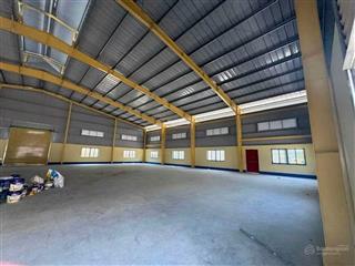 ### cho thuê xưởng xuất kho chứa hàng dt 2500m² giá rẻ