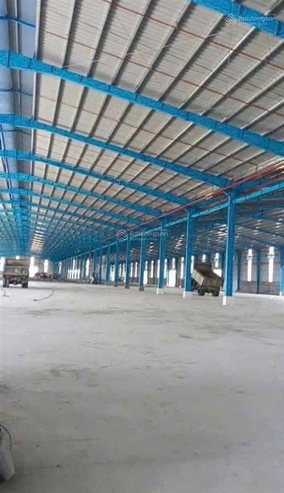 Cho thuê xưởng dt 6200m kcn đức hòa long an