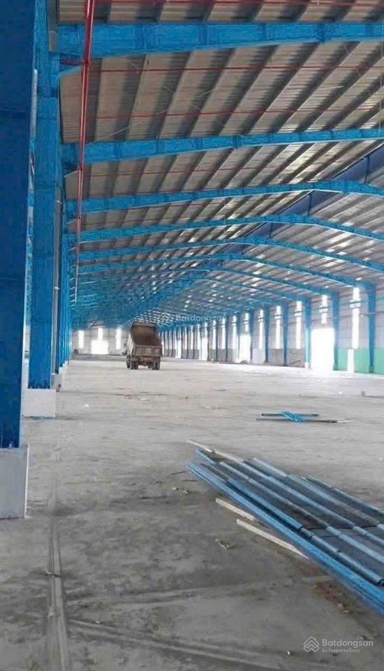 Cho thuê xưởng dt 6200m kcn đức hòa long an