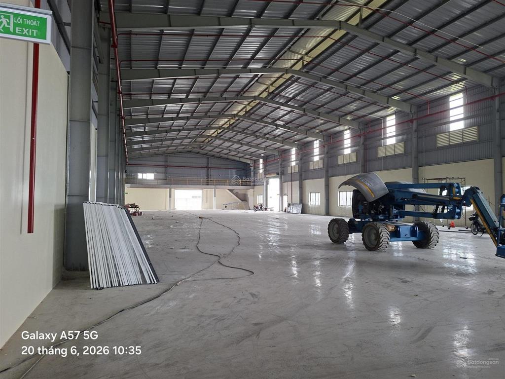 Cho thuê xưởng dt 4000m kcn đức hòa long an giá rẻ