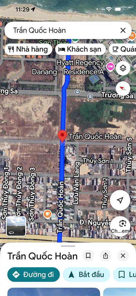 Bán đất hàng hiếm tại trần quốc hoàn, 15 tỷ, 112 m2, phường hòa hải, quận ngũ hành sơn, đà nẵng