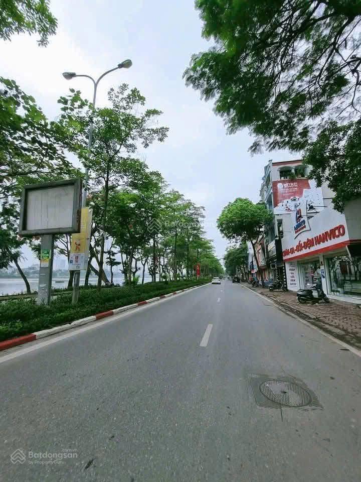 Siêu hiếm nhà linh đàm  diện tích 80 mét  4 tầng  mặt tiền rộng  vỉa hè  mặt hồ  giá 21 tỷ