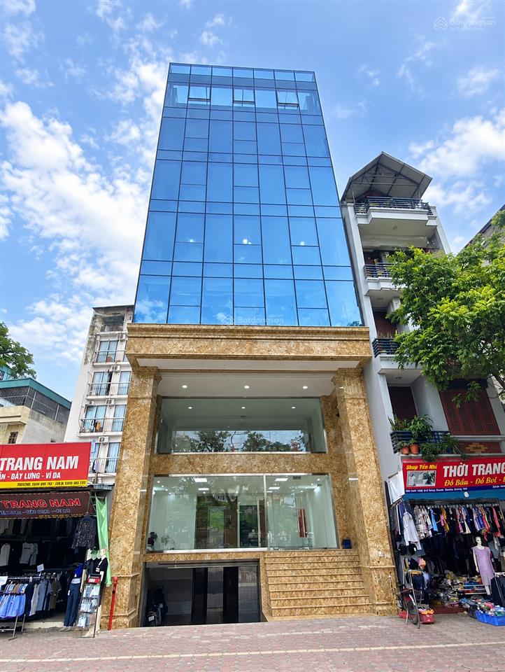 Bán nhà mặt phố nguyễn an ninh  diện tích 100 mét  8 tầng  mt 6,6 mét  vỉa hè  giá  63 tỷ