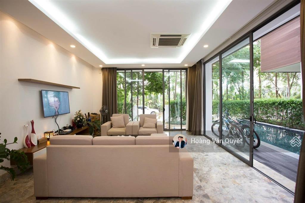 Bán nhanh biệt thự 180m2 2 tầng 2pn bể bơi 6,3 tỷ hoàng quyên flamingo đại lải.  0962 202 ***