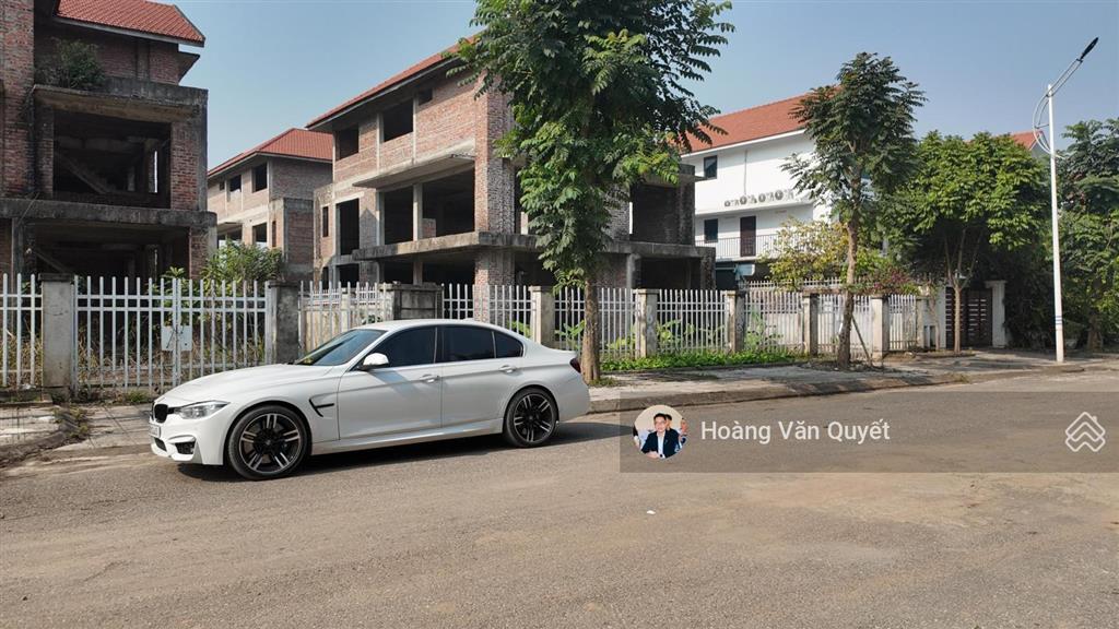 Bán biệt thự 373m2 khu đô thị quang minh  long việt hoàn thiện cơ bản lô góc view sông giá 7xtr/m2